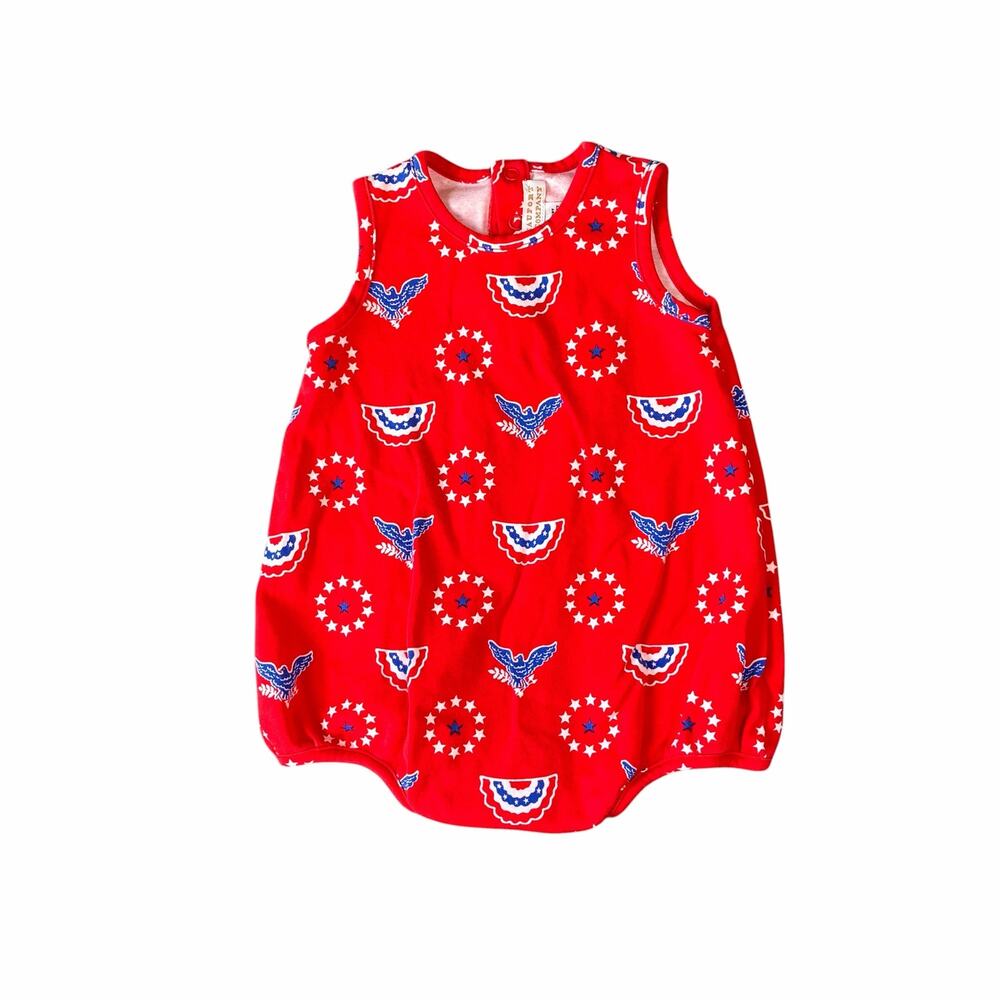 TBBC Patton Play Bubble in Star Spangled Swag Print